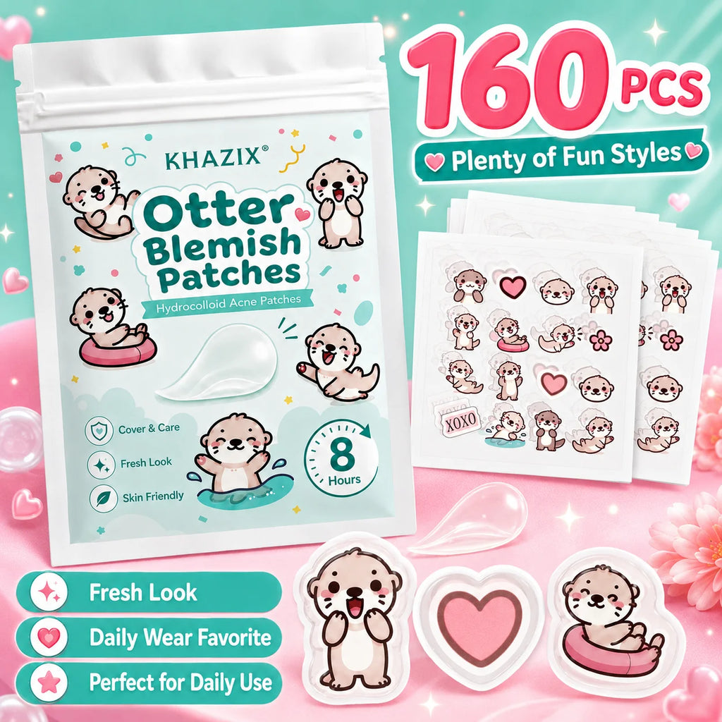 160PCS Cartoon acne patch, cute cat-shaped facial concealer acne patch, safe, non-toxic, gentle and non-irritating Quake