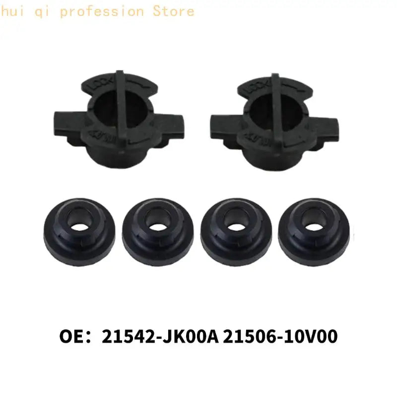 Vehicle-Specific Radiator Upper Retainer Set with 6 Mount Pieces for 21542-JK00A H8WE Quake