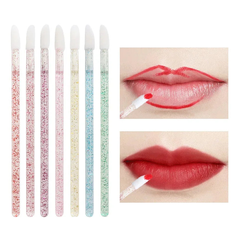 Applicator Wands Wholesale Disposable Lip 100/300PCS Brush Makeup Brushes Lipstick Eyelashes Extension Tool Beauty Accessories Quake