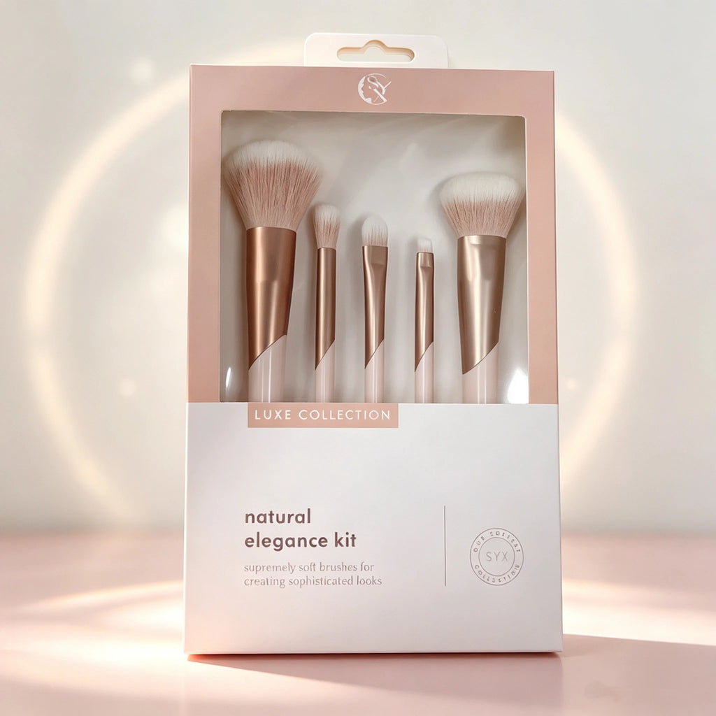 5-piece luxury makeup brush gift set: versatile and elegant beauty tools, an ideal gift for women Quake Default Title