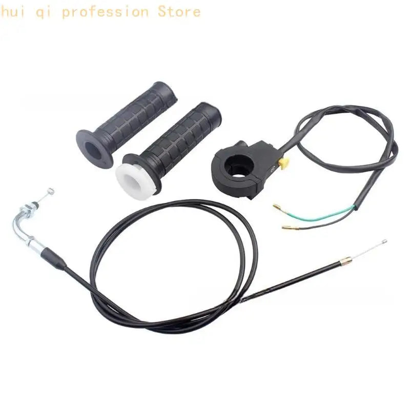 Motorcycle Accessories Throttle Line Accelerator Handle Grips Twist Throttle Grips for 2 Strokes Engine 80cc 60cc 50cc H8WE Quake