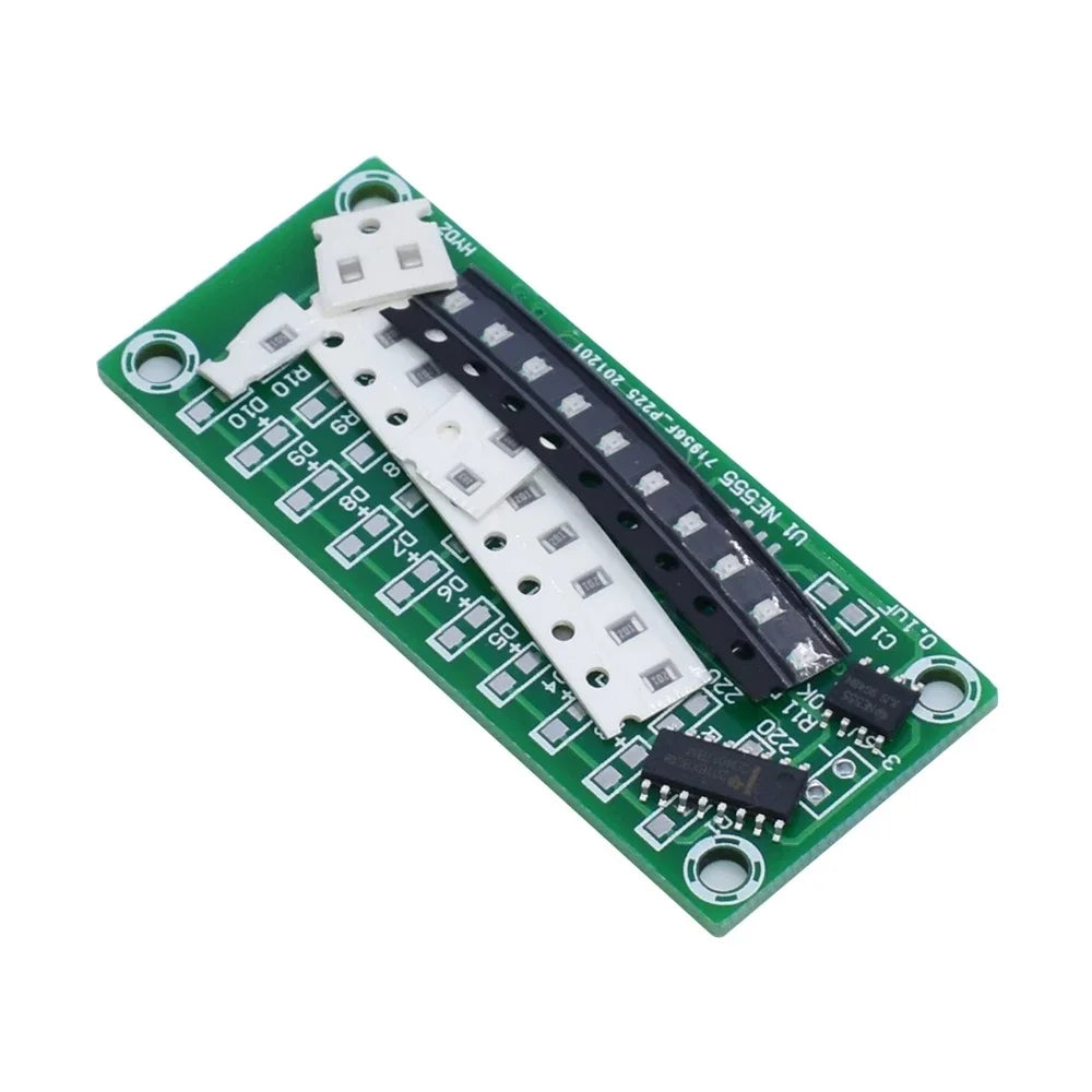 SMD Welding Training Smart Electronics Kit NE555+CD4017 Light Water Flowing Light LED Module DIY Kit Learn Electronic Principles Quake