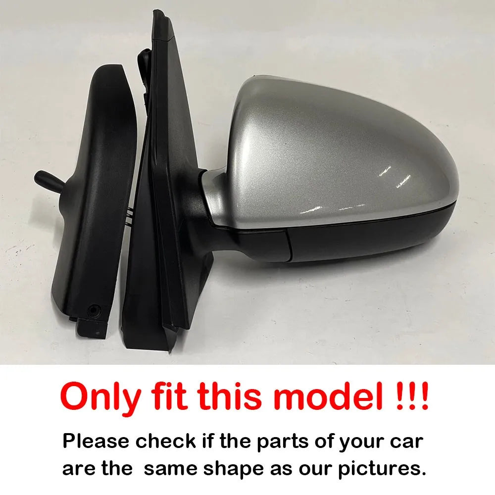 For Mercedes Benz Smart Fortwo W451 2008-2014 2x Car Sticker Rearview Side Mirror Cover Wing Cap Exterior Case Trim Decoration Quake