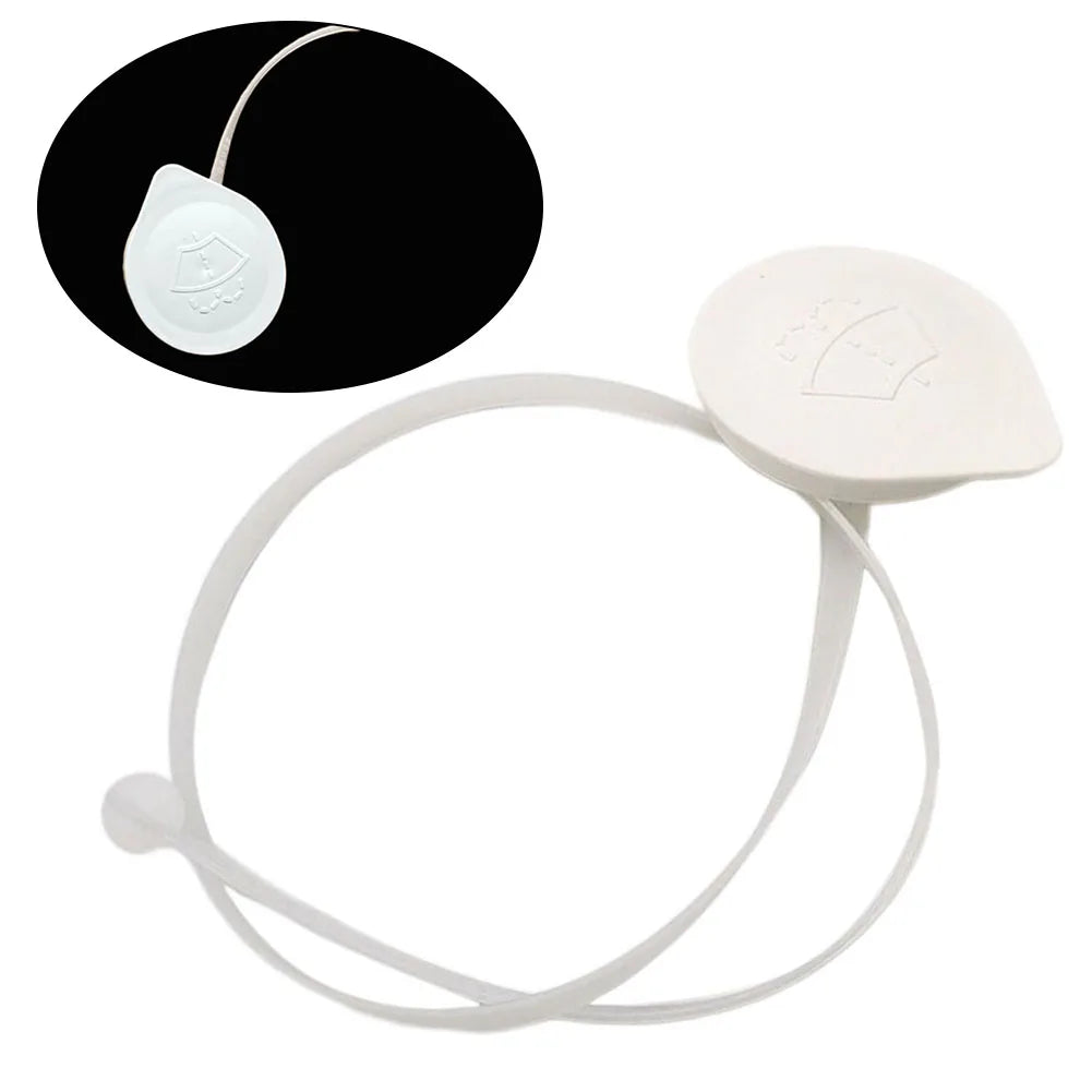 New Windshield Washer Tank Cap White Wiper Wiper Water Bottle Cover Glass Water Tank Cover Plastic Spray Bottle Quake