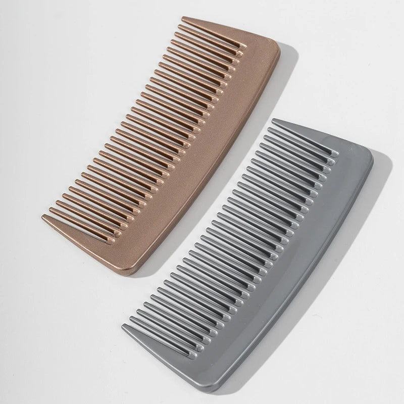 Small Wide Tooth Hair Relief Comb, Portable,portable, Smooth Hair, Handless Comb, Massage Oil Head, Back Head Quake