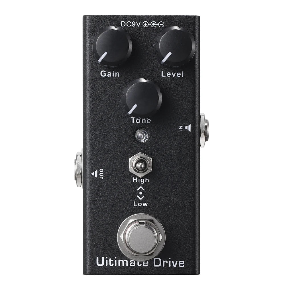 Electric Guitar Pedal Vintage Overdrive/US Dream/Classic Chorus/Vintage Phase/Tremolo/Analog delay/Digital Delay/Ultimate Drive Quake 02 Ultimate Drive