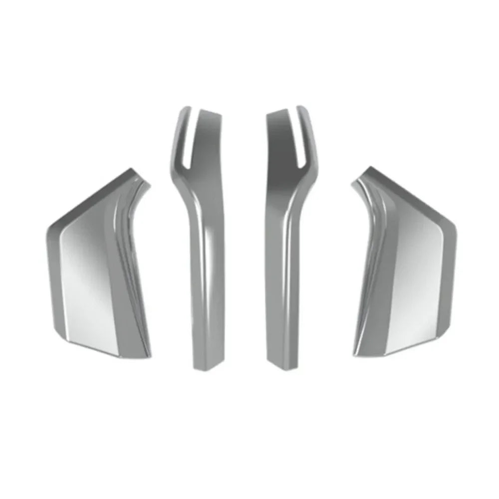 For Toyota RAV4 2026 Car Sticker Rearview Side Mirror Cover Wing Cap Exterior Case Strip Pillar Trim Decor Accessories Vehicle Quake Chrome