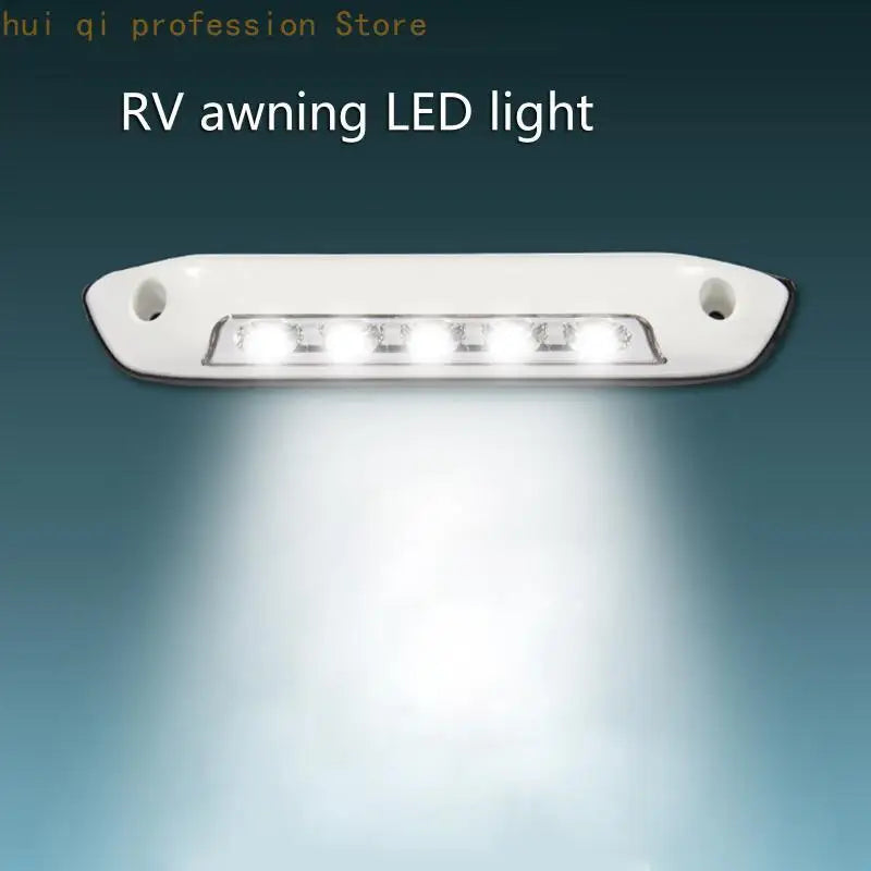 Marine LED Awning Porch Light Bar RV for Camper Motorhome Trailer 12 H8WE Quake White CN
