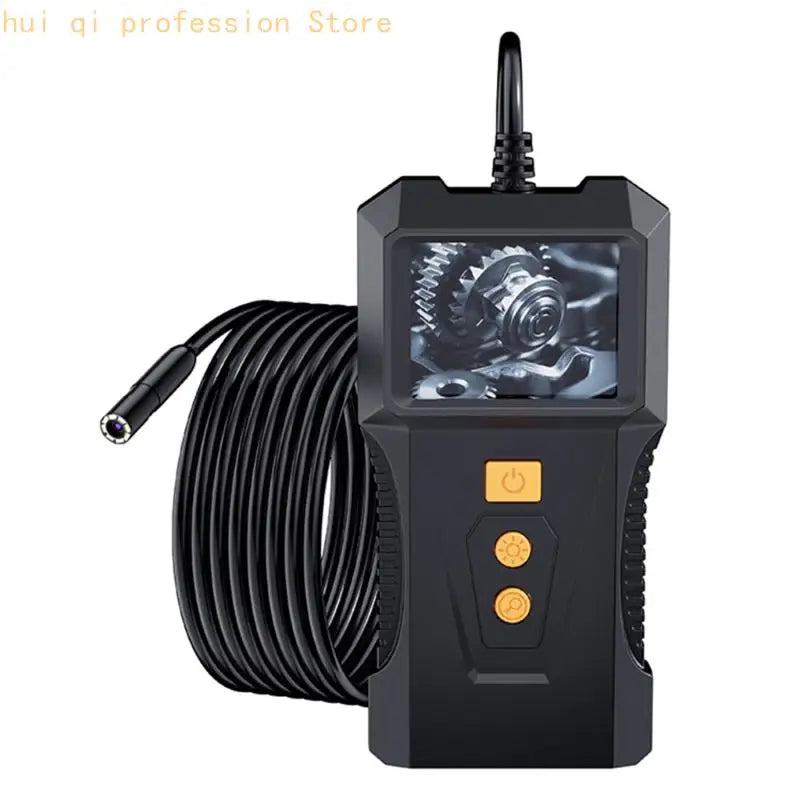 1080P Handheld Borescope with 60° Flexible Camera Waterproof Inspection Camera for Automotive Repair Pipe Diagnostics H8WE Quake