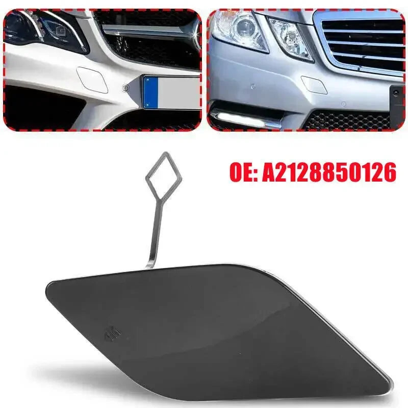 For Mercedes Benz E-Class W212 E300 E350 E400 E550 2010-2013 2128850126 A2128850126 Front Bumper Tow Hook Cap Towing Eye Cover Quake Default Title