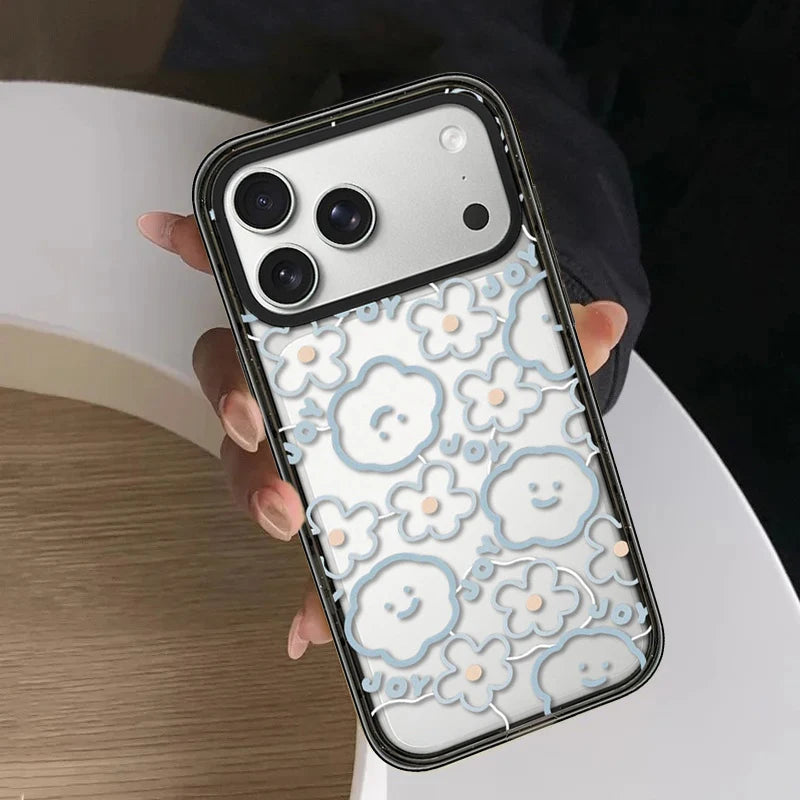 6082521 Impact Black Border Magnetic Phone Case Cover for IPhone 12 13 14 15 16 17 18 Pro Max Case Quake