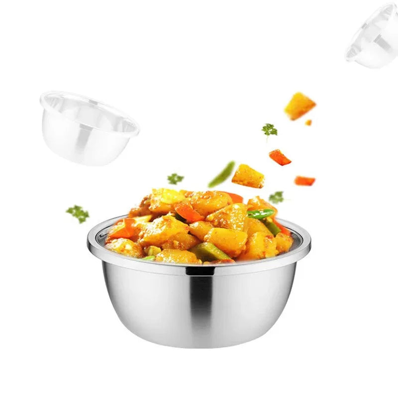 1PC Stainless Steel Pet Bowl for Dogs Cats - Durable Non - Toxic Food & Water Feeder, Anti - Slip Heavy Duty Feeding Bowl Quake