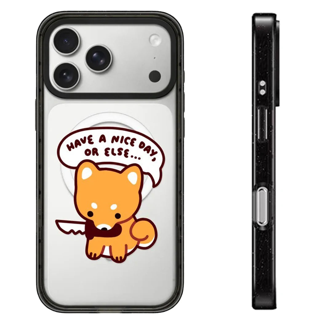 6090846 Impact Black Border Magnetic Case: Compatible with IPhone 18 17 16 15 14 13 Pro Max 18Pro Quake impact (MagSafe) 2 iPhone17 Pro Max