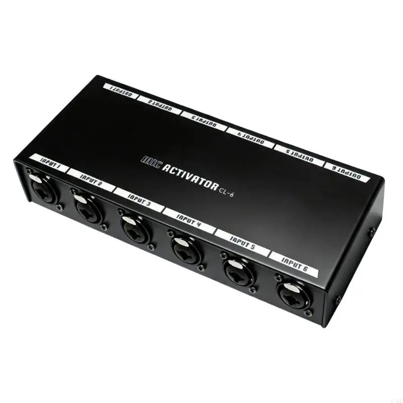 XLR Boosters Preamp for Recording Chains, Compactly Metal Mics Preamplifier with XLR Input and Output for Studio and K1KF Quake K1KF8NB905117-BK-6 CN