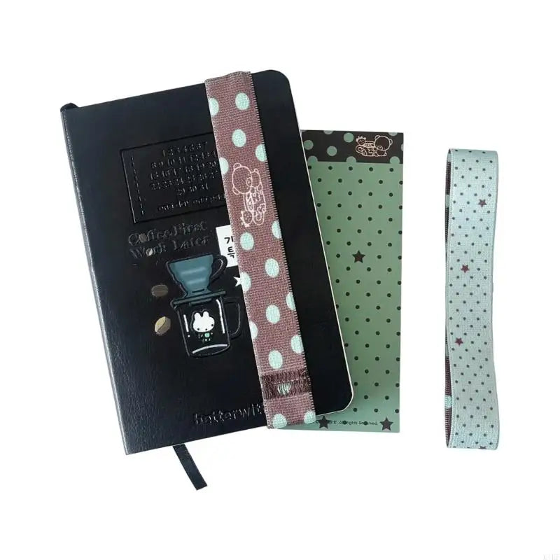 Fashionable Styles Notebook Binder Notebook Band With Stars Accents And Bear Pattern For Handmade Journal Lovers K1KF Quake Type1 CN