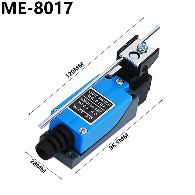 ME ME-8108 limit switch Rotary Adjustable Roller Mini Limit Switches TZ-8108 AC250V 5A NO NC 8108 8104 8111 8112 8122 8166 9101 Quake ME-8107