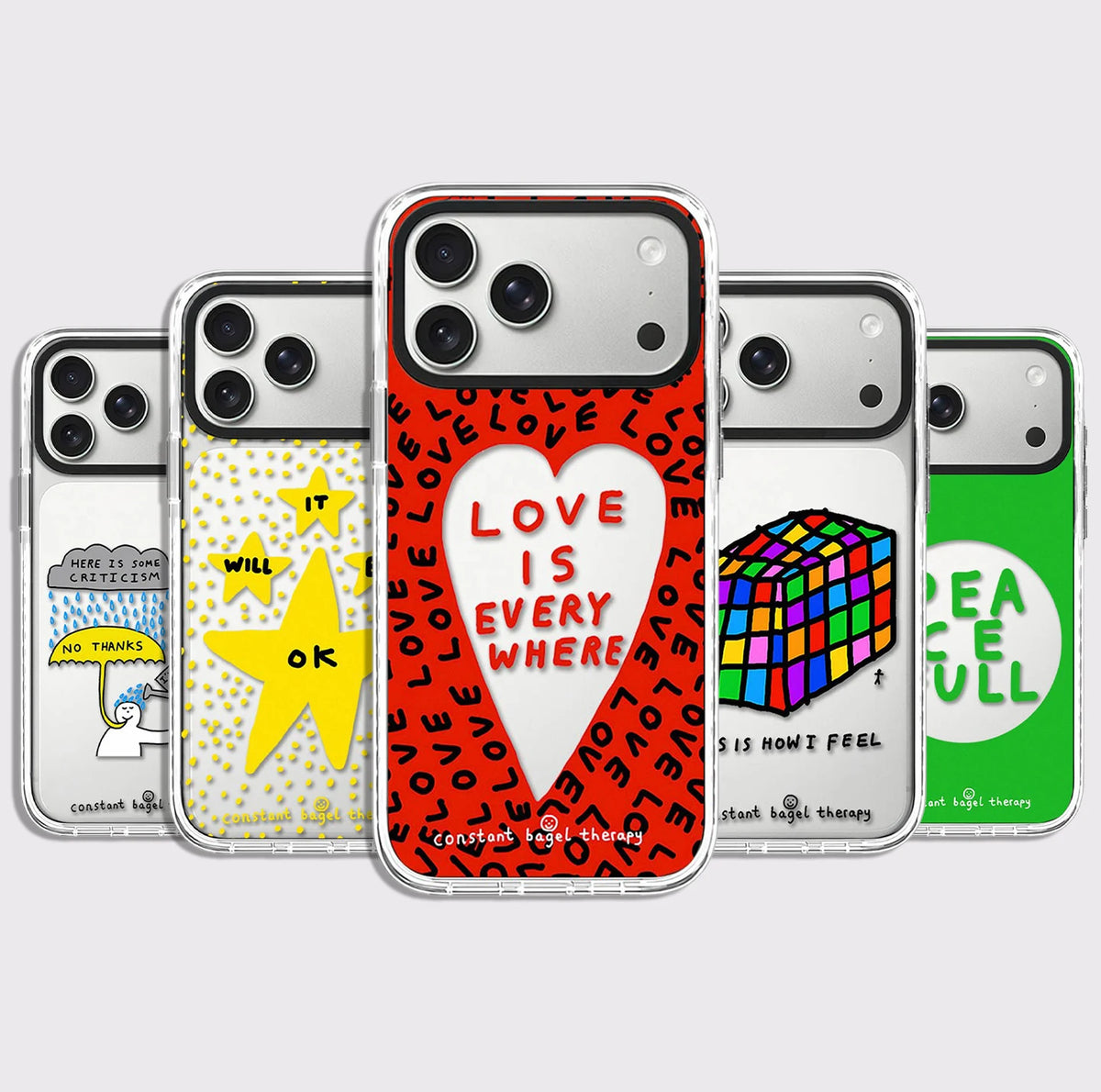 Love Is Everything Pattern White Border Magnetic Case: Compatible with IPhone 18 17 16 15 14 13 Pro Max 18Pro Quake