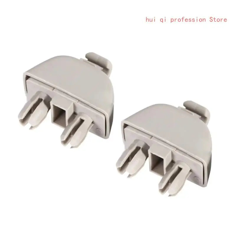 1 Pair Sun Visor Clip Hook Bracket Retainer Interior Trim Replacement Fastener Clip for A6-C6 Passat-B7 Polo- 4F0857561 Quake