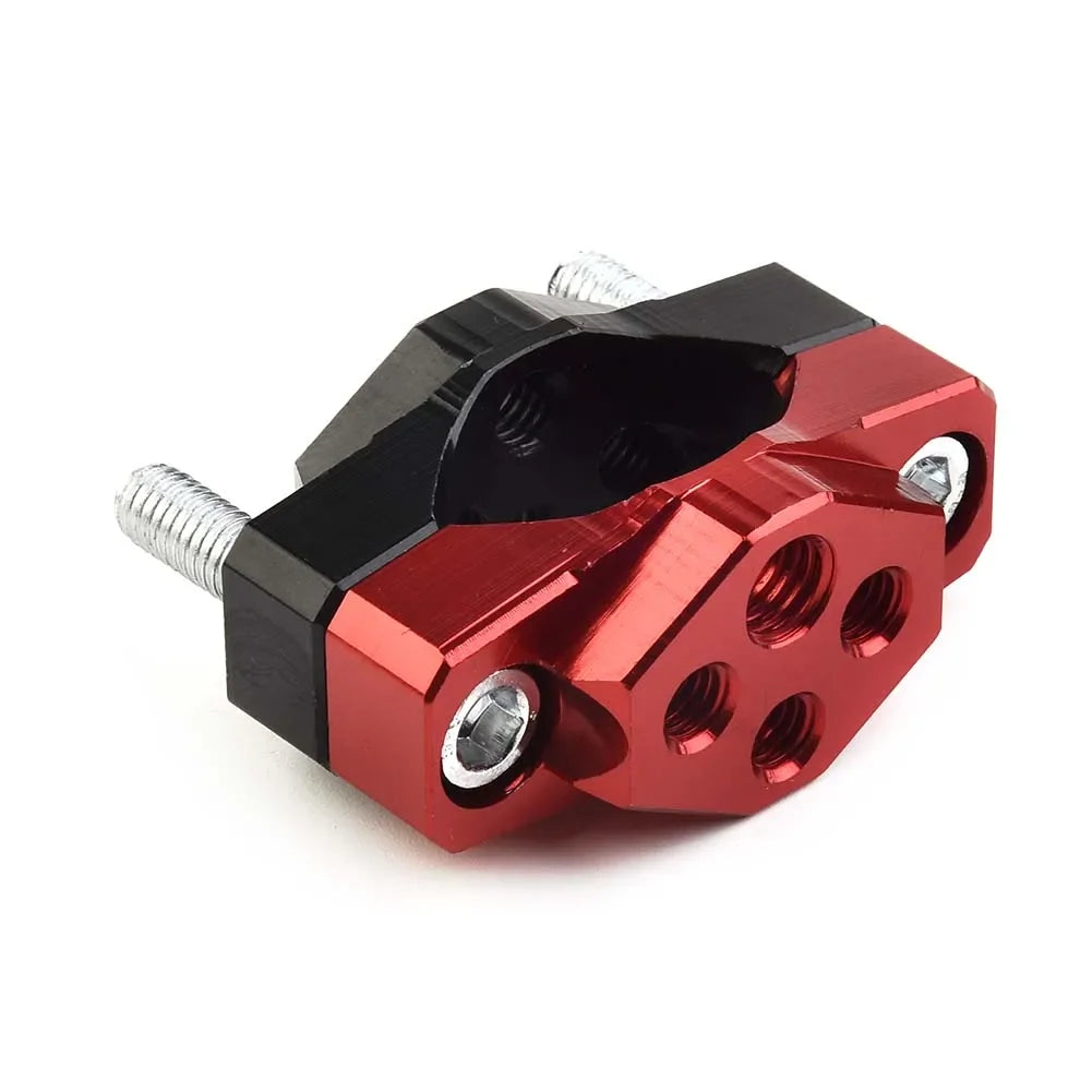Motorcycle Headlight Spot Light Turn Signals Holder Mount Bracket Fork Clamp Electric Motorcycle Pipe Clamp Mobile Phone Holder Quake