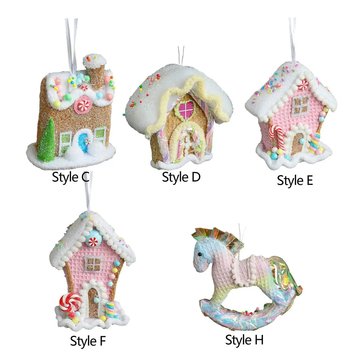 Christmas Tree Pendants Collectible Arts Centerpiece Foam Christmas Decoration for Holiday Birthday Indoor Christmas Tree Office Quake