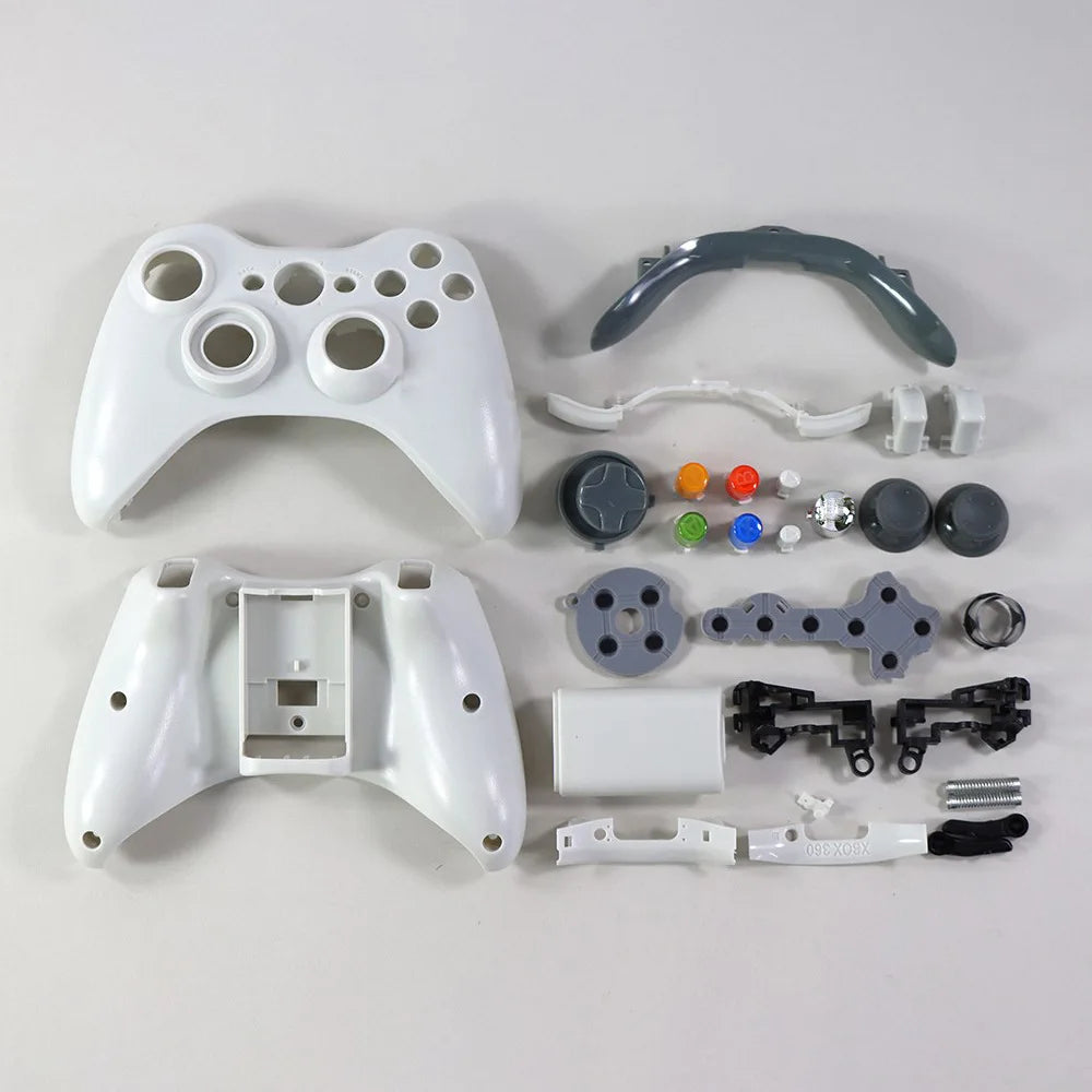 For Xbox 360 Wireless Controller Full Shell Cover Buttons Mod Replacement Quake