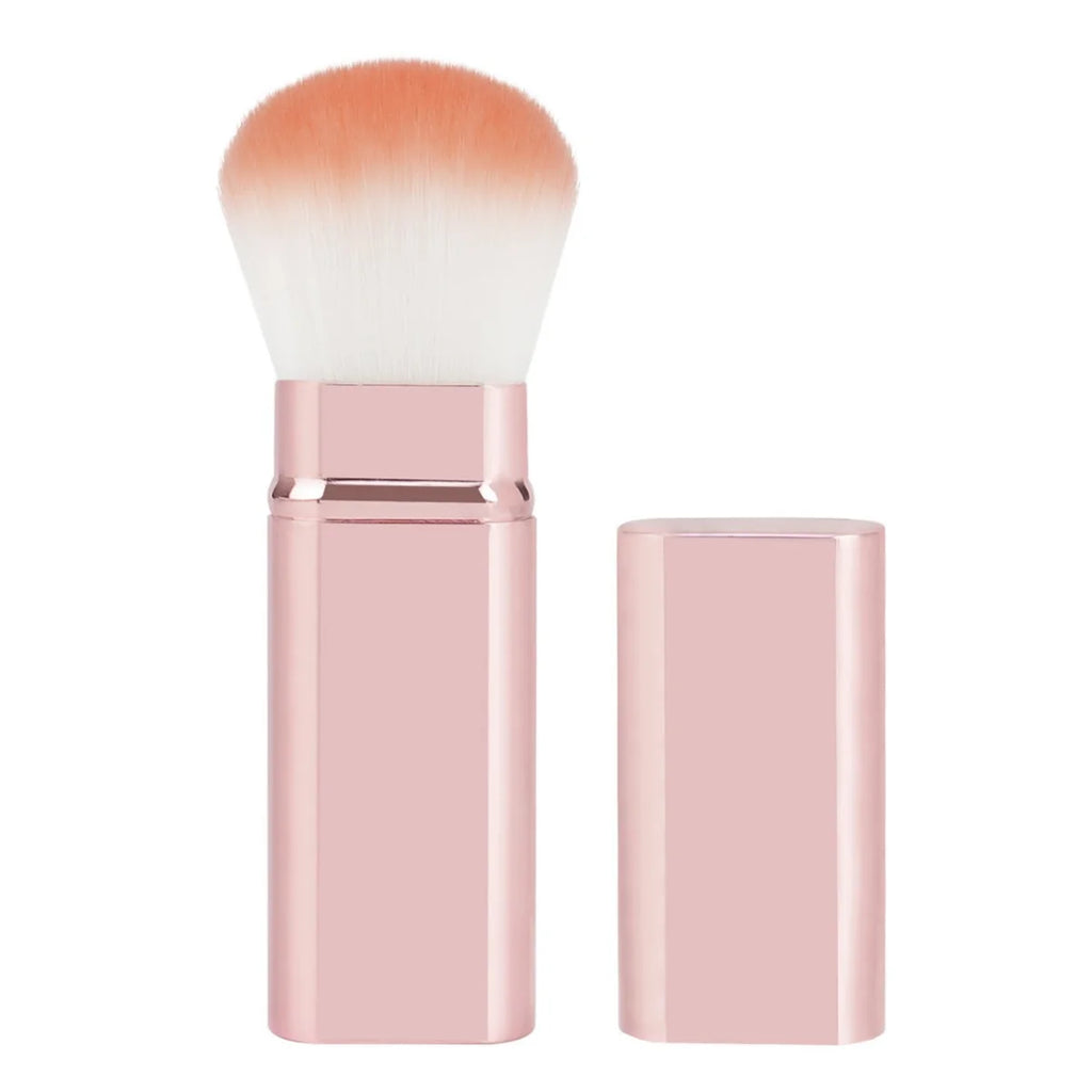 1PCS Professional Retractable Kabuki Brush Round Head Foundation Blush Loose Powder Makeup Tool Makeup Brush Quake