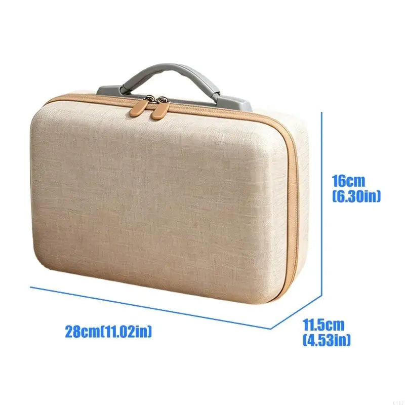 Hard Shell Photo Printer Case with Shaped Interior, Storage Case for 1S Small Printer, Accessory Pocket and Wide Opening K1KF Quake