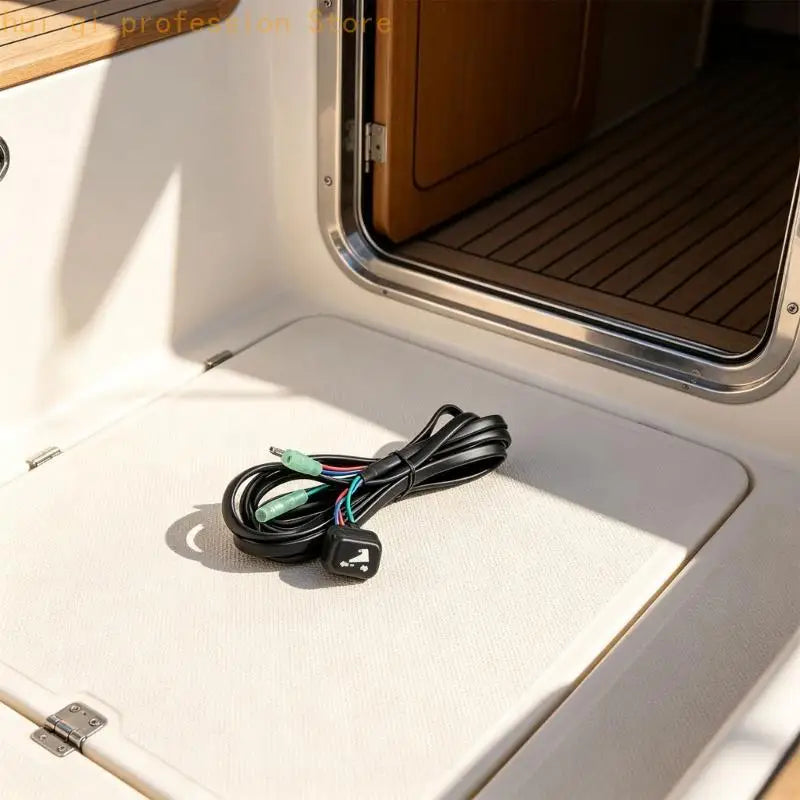 Marine Trim Service Button Assembly with Terminal Ends and H8WE Quake