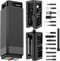 Professional 32-in-1 Electronics Cleaning Tools Set – for iPhone Port, AirPods Case, Bluetooth Earbuds, PC Keyboard, Laptop Quake black