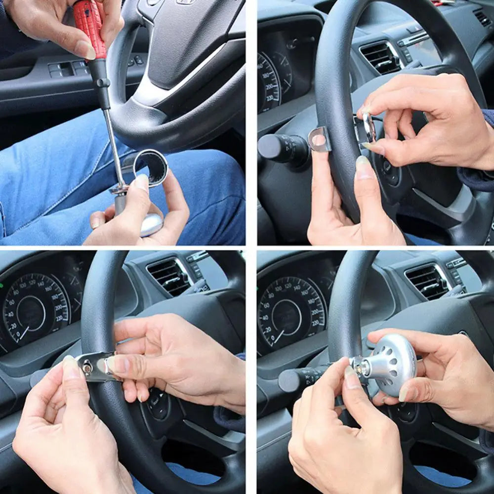 New Universal Auto Car Booster Ball Steering Wheel Truck Handle Knob Accessories Quake