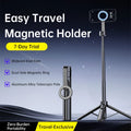 T18 Magnetic Phone Tripod Wireless Phone Grip Selfie Stick Desktop Tripod Quake Default Title