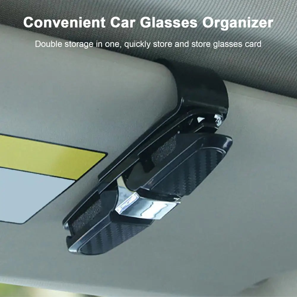 Universal Car Sunglasses Holder Glasses Clip Rotatable Scratch Protection Sunglasses Clip Car Sun Visor Accessories Quake
