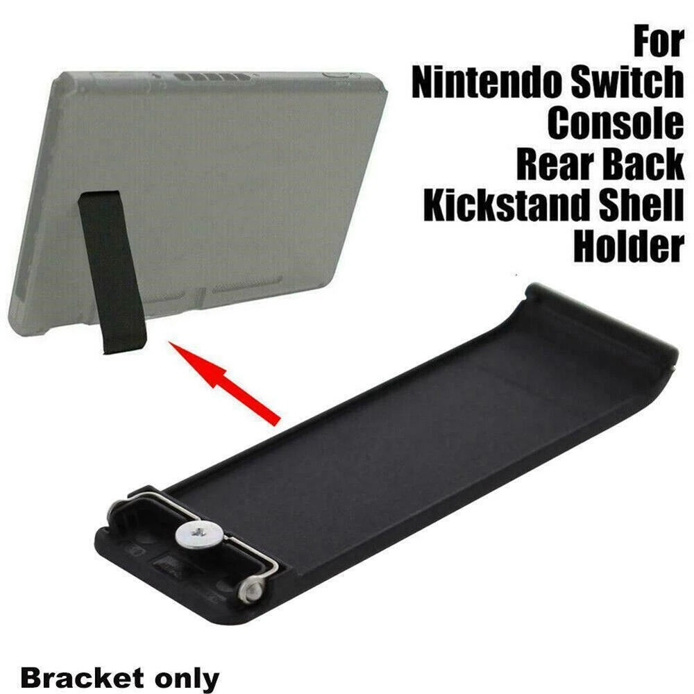 Host Back Bracket for Console Back Stand, Back Cover Support Stand, Kickstands Repair Kit Quake