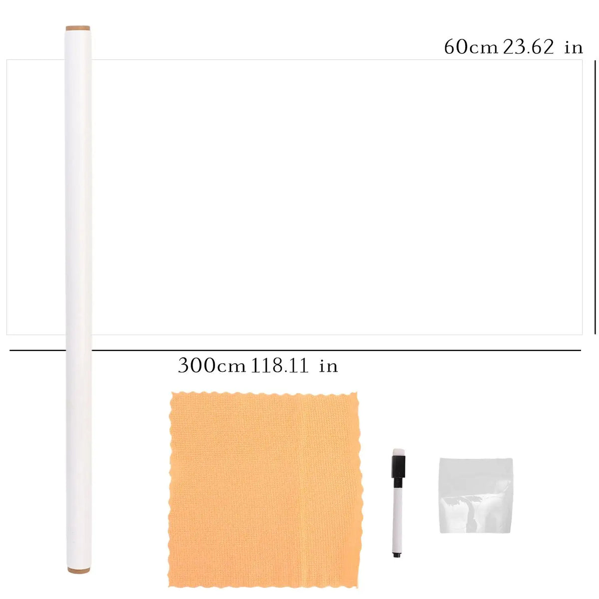 Static Wall Sticker Home Kitchen Backsplash Protector Waterproof Electrostatic Adsorption Film Anti Dirty Easy To Wipe Wallpaper Quake White-1 set 60x300cm