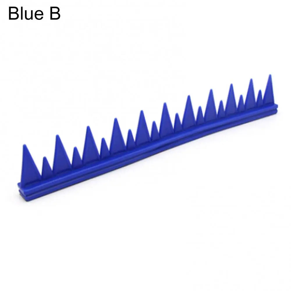 Universal Motorcycle Modified Helmet Sticker Personalized Cockscomb Horns Decal Quake Blue B