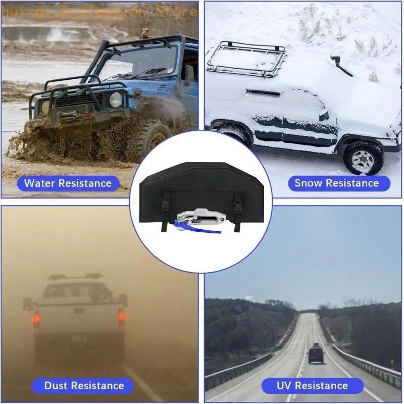 Waterproof Cover for Electric Winch Heavy Duty Winch Cover H8WE Quake China Mainland