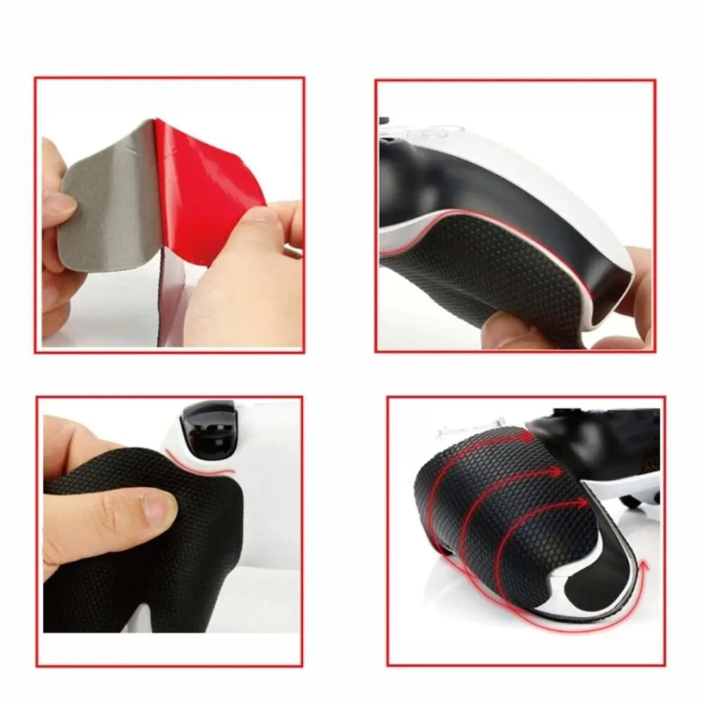 PlayVital Anti-Slip Silicone Controller Grip Tape for PS5 Controller Quake