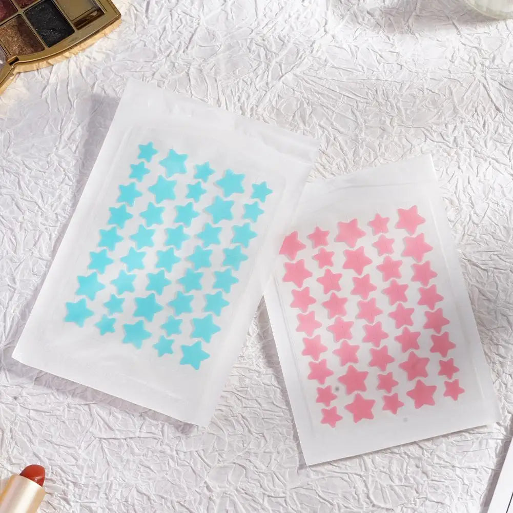 40 Counts Stars Shape Acne Pimple Patches Invisible Concealer Waterproof Blemish Spot Pimple Cover Stickers Face Beauty Skincare Quake