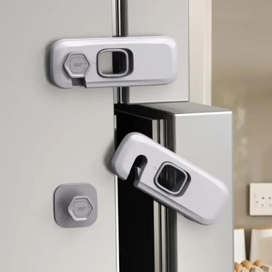 Baby Safety Protection 5 Pack Lock for Doors Baby Safety Cabinet Refrigerator Oven Drawer Lock Home Child Anti Pinch Quake