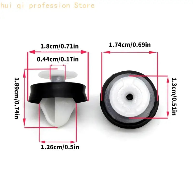 Door Interior Trim Panel Clip Replace 7703077469 Automotive Trim Clips Designed For Door Panel Maintenance H8WE Quake
