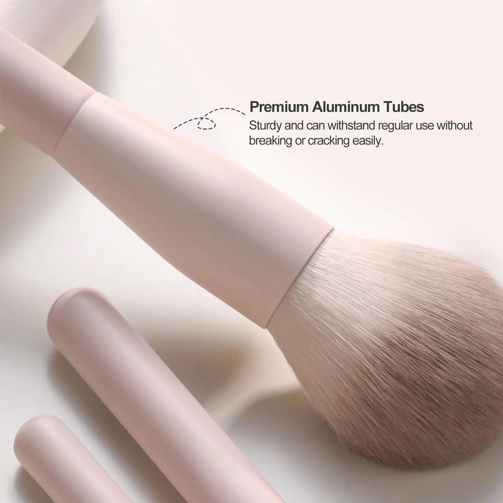 13 PCS Professional Makeup Brush Set with Bag, Soft Bristles, Powder, Blush, Foundation, Eyeshadow Brushes Quake