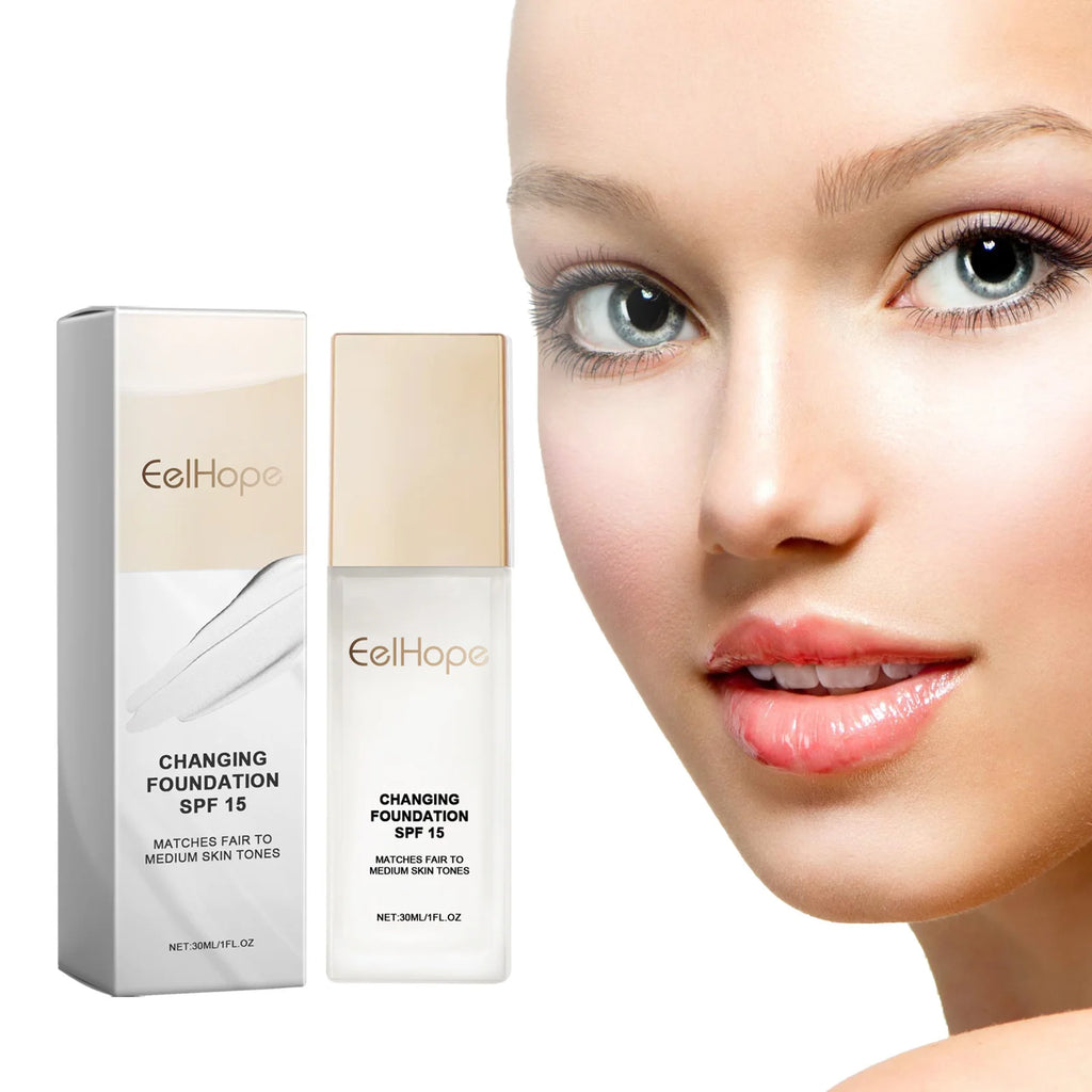 EELHOPE Hydrating Liquid Foundation for Women Moisturizing Natural Lightweight Coverage Makeup Essential Base Gift for Mothers Quake