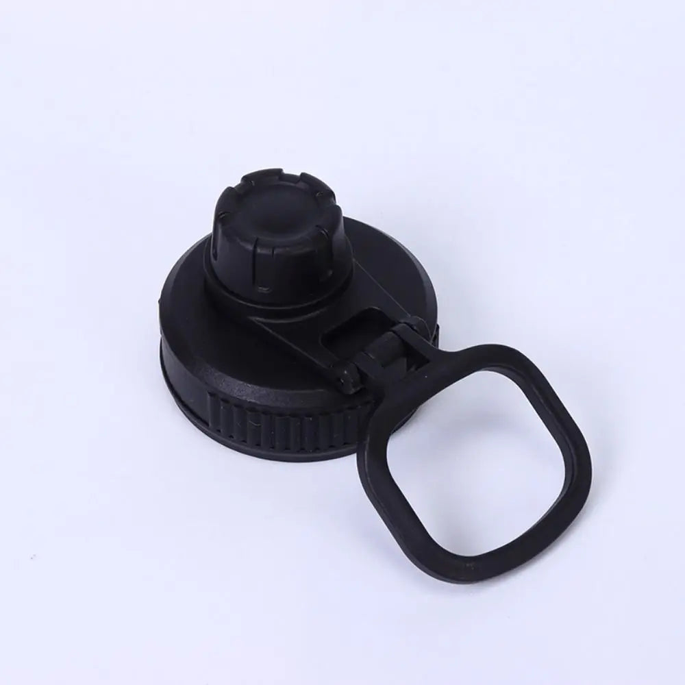 Universal Plastic Bottle Lid Replacement Multicolor Cup Cap Splash Spill Proof Water Bottle Cover Bottle Accessories Quake Black
