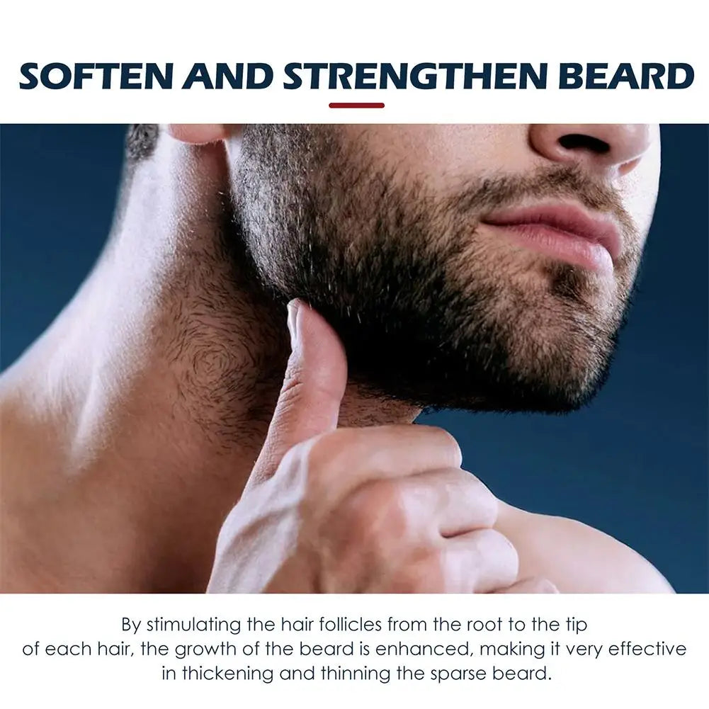 30ml Beard Care Oil For Men Beard Growth Grooming Kit Soften Strengthen Styling Beard Oil Thicker Nourish Beard Serum Beard Care Quake
