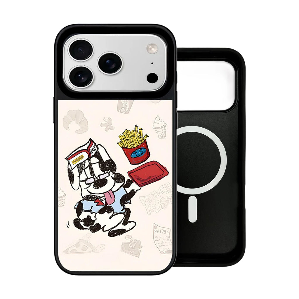 6090739 Mirror Surface Magnetic Phone Case Cover for IPhone 13 14 15 16 17 18 Pro Max Case Quake