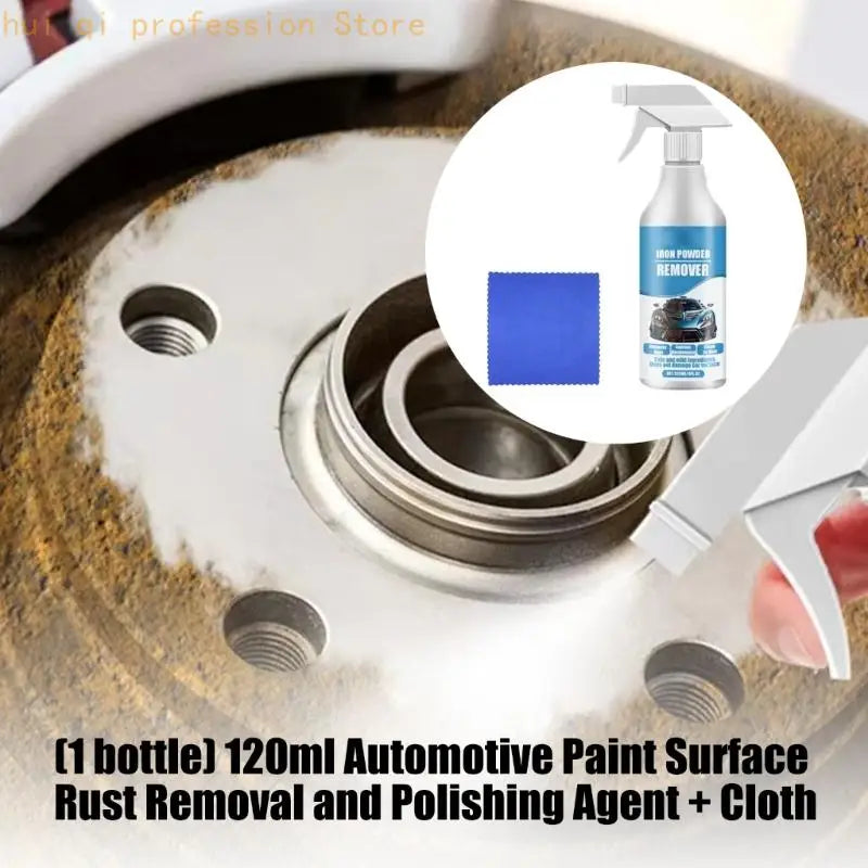 Professional Rust Remover 120Ml Suitable for Car Maintenance & Detailing H8WE Quake