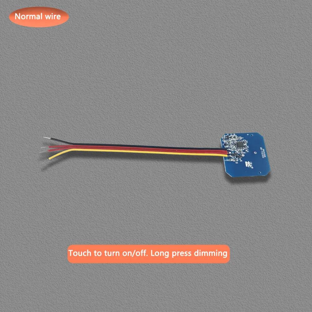 5-24V Touch Sensor Switch Hand-Sweep ControlPenetrate 5CM Wood/Glass/Acrylic 4 Mode Dimmable DIY Module Cabinet Closet Light Quake stepless dimming