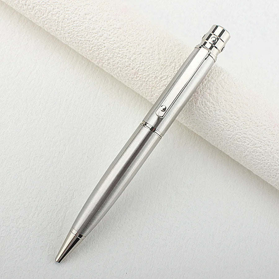 High Quality Multiple Colour Metal Ballpoint Pens Administrative Office Stationery Luxurs Blue Ink Quake 3010-6