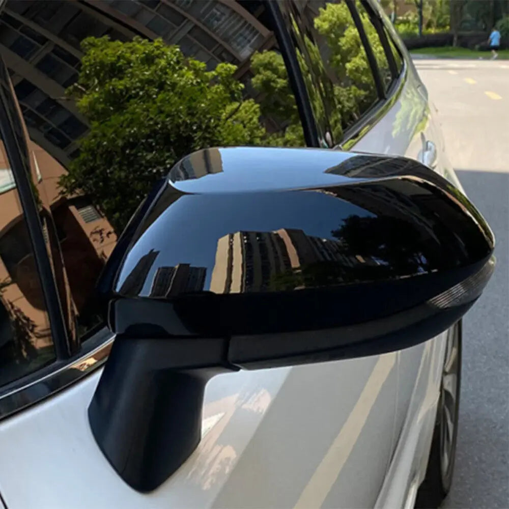 For Toyota Corolla 2019 2020 2021 2022 Car Rearview Side Mirror Cover Wing Cap Exterior Door Rear View Case Trim Carbon Fiber Quake