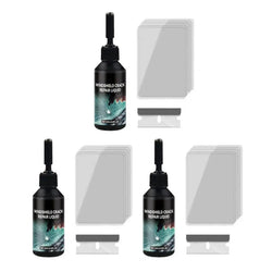 Car Windshield Repair Kit for Cracks Chips UV Glass Repair Fluid Permanent Bonding Prevents Further Spreading DIY Tool Quake 3 Sets